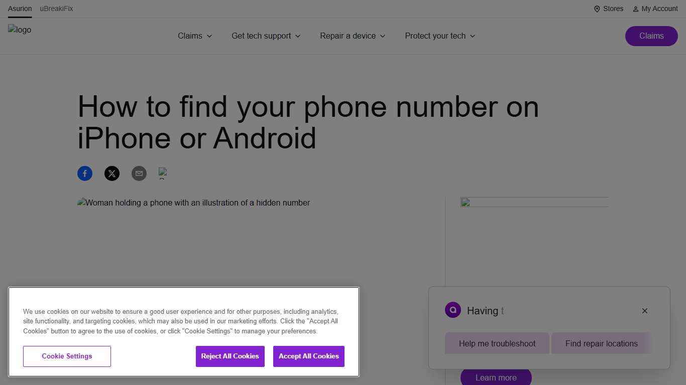 How to find your phone number on iPhone or Android Asurion